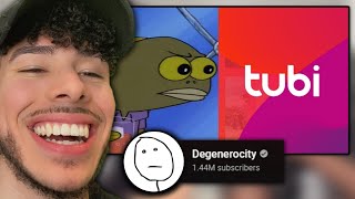 TUBI MOVIES ARE HILARIOUS  Degenerocity Reaction [upl. by Kassie]