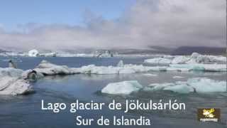 Lago glaciar de JoÌˆkulsaÌrloÌn Islandia [upl. by Katey]