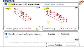 03DC2 Système de numération 2AS [upl. by Beckerman]