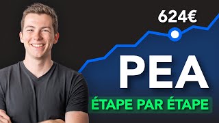 Investir en Bourse avec le PEA  guide complet pour débutants édition 2024 [upl. by Portland269]