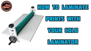 How to laminate prints with your cold laminator￼ [upl. by Attolrahc863]