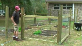 How to build a simple garden fence [upl. by Luigi290]