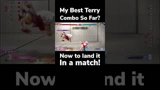 My best Terry Bogard combo so far Now to hit it in a match [upl. by Pudendas]