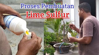 Proses Pembuatan Lime Sulfur [upl. by Redyr929]