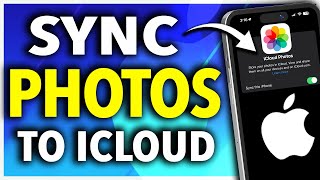 How To Sync Photos To iCloud Storage [upl. by Atinehc]