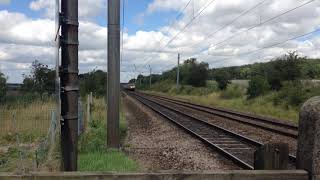 RARE IC225 set reverse formation at Retford [upl. by Garratt]