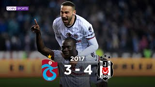 Trabzonspor 3  4 Beşiktaş  Maç Özeti  201617 [upl. by Aekan]