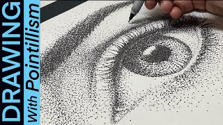 Pointillism Artwork Created Using Just DOTS [upl. by Aicaca]