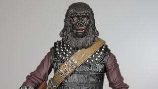 NECA Planet of the Apes GENERAL ALDO figure review [upl. by Rehpotsirhcnhoj631]