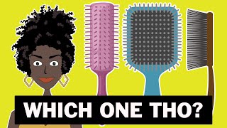 4 Of The Best Detangling Brushes For 4c Hair [upl. by Melisenda]