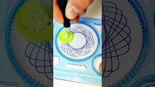 How many rotations did the pen make in total  spirograph satifying shorts ytshorts arts [upl. by Ruffina492]