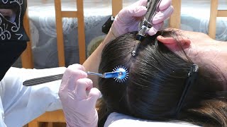 ASMR Cranial Nerve Exam  Scalp Check with Sensation Tests Real Person [upl. by Onateag68]