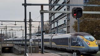 16 coach BR Class 374 4026Siemens e320 working as ER9322 departing Rotterdam Centraal [upl. by Layton1]