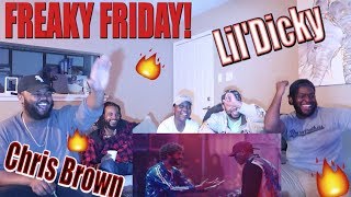 Lil Dicky  Freaky Friday feat Chris Brown Official Music Video Lit Reaction YBC ENT [upl. by Tecu858]