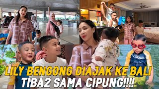 CIPUNG TRAKTIR JALAN2 KE BALI SEBELUM PESTA ULANGTAHUN BABY LILY PERDANA LIBURAN BARENG [upl. by Sofko]