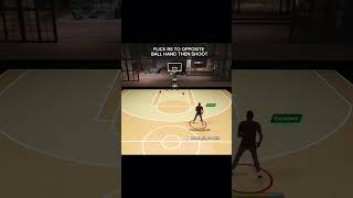 NBA 2K25 HOW TO QUICKSTOP [upl. by Airaet]