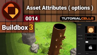 0014 Asset Attributes  options  in buildbox 3 [upl. by Alodie]