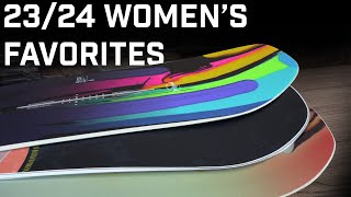 2324 Favorite Womens Snowboards [upl. by Izaak]