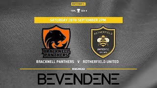 Bracknell Panthers Vs Rotherfield United [upl. by Areehs]