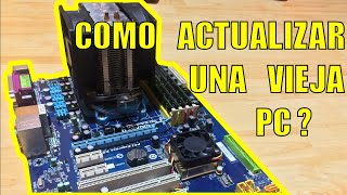 Que componentes debo COMPRAR a mi VIEJA PC  COMO REPOTENCIAR TU VIEJA PC [upl. by Lyndon]