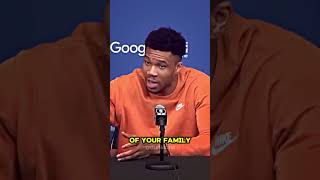 Giannis Speech About Failure giannisantetokounmpo basketball failure [upl. by Hake]