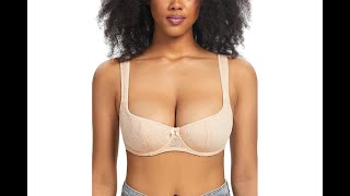 The Design of This Balconette Bra Is Perfect for Square Necklines [upl. by Neehsar]