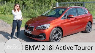 2018 BMW 218i Active Tourer F45 LCI Fahrbericht  SUVAlternative für Familien  Autophorie [upl. by Nemraciram]