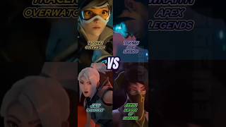 TRACER VS WRAITH VS JETT VS AKALI overwatch apexlegends valorant leagueoflegends vs [upl. by Pontone]