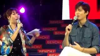 HD Lee MinHo Live in Manila Learning the Language KoreanTagalogEnglish [upl. by Irehc]