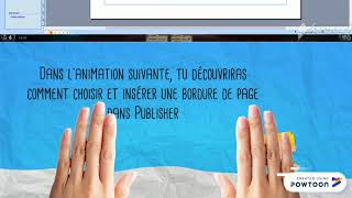 Insertion dune bordure de page avec Publisher [upl. by Nimocks]