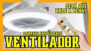 Lâmpada e Ventilador de Teto  Mas Será que FUNCIONA BEM [upl. by Fagan]