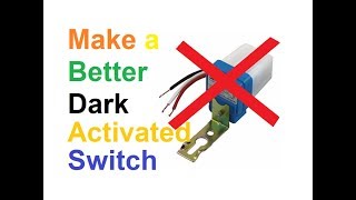 Design a better 220V Photocell auto dark Activated switch [upl. by Ahsetel844]