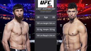 UFC 294  Ankalaev vs Johnny Walker  FULL FIGHT [upl. by Mercorr]