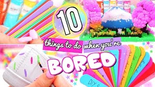 10 FUN THINGS TO DO WHEN YOURE BORED WHAT TO DO WHEN BORED [upl. by Tonya]