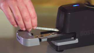 How to Load the Bostitch Impulse 30™ Electric Stapler [upl. by Rebliw605]