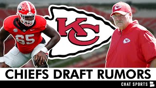 Kansas City Chiefs Draft Rumors DRAFT An Offensive Lineman In The 1st Round  Chiefs Draft News [upl. by Mary]