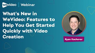 Whats New in WeVideo Features to Help You Get Started Quickly with Video Creation [upl. by Idnac]