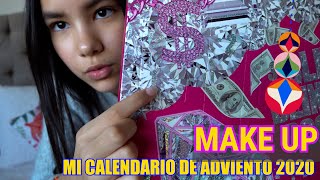 ABRIENDO MI CALENDARIO DE ADVIENTO DE MAKE UP 2020  Ana Emilia VIDA [upl. by Gilbertine]