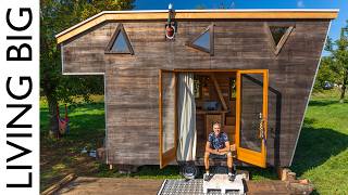 The Bonsai Tiny House Spectacular Design In An Ultra Small Home [upl. by Frye]