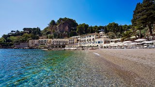 Belmond Villa SantAndrea 5star hotel in Sicily Italy full tour [upl. by Sokem]