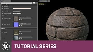 Intro to Materials Material Instancing  08  v40 Tutorial Series  Unreal Engine [upl. by Yrebmik]