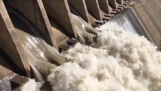 Vaal Dam test release [upl. by Eugirne]