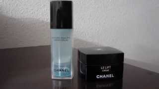 CHANEL SKINCARE HYDRA BEAUTY MICRO SÉRUM and LE LIFT CRÈME Firming  AntiWrinkle Cream [upl. by Lebam]