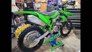 2023 KX450 ACCESSORIES [upl. by Alodee]