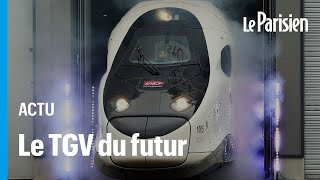 Plus de place plus écologique La SNCF dévoile son nouveau TGV [upl. by Leirbag]