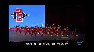 2024 UDA San Diego State University Dance Team HipHop Nationals Semi Finals [upl. by Kathlene]