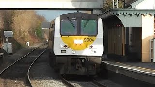 Irish Rail 201 Class Locomotive  Enterprise Train  Rush amp Lusk Dublin [upl. by Charters]