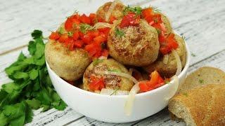 Тефтели пофински  Рецепты от Со Вкусом [upl. by Ainala]