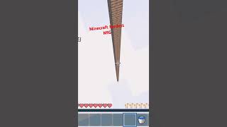 320 Blocks water bucket 🪣 MLG minecraft [upl. by Oicneconi408]