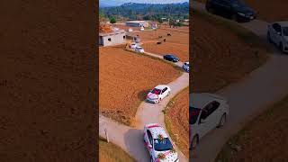 Drone Video Wedding Car 🚗 By Malkeet films punjabi viralvideo trend trending [upl. by Ognimod634]